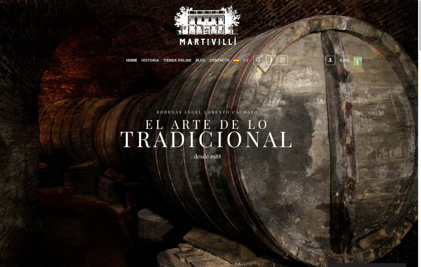 Bodegas Martivillí — Bodegas y Viñedos Ángel Lorenzo Cachazo