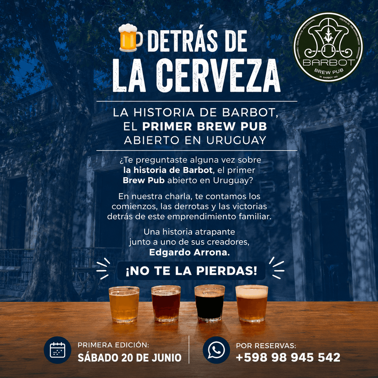 DETRÁS DE LA CERVEZA
