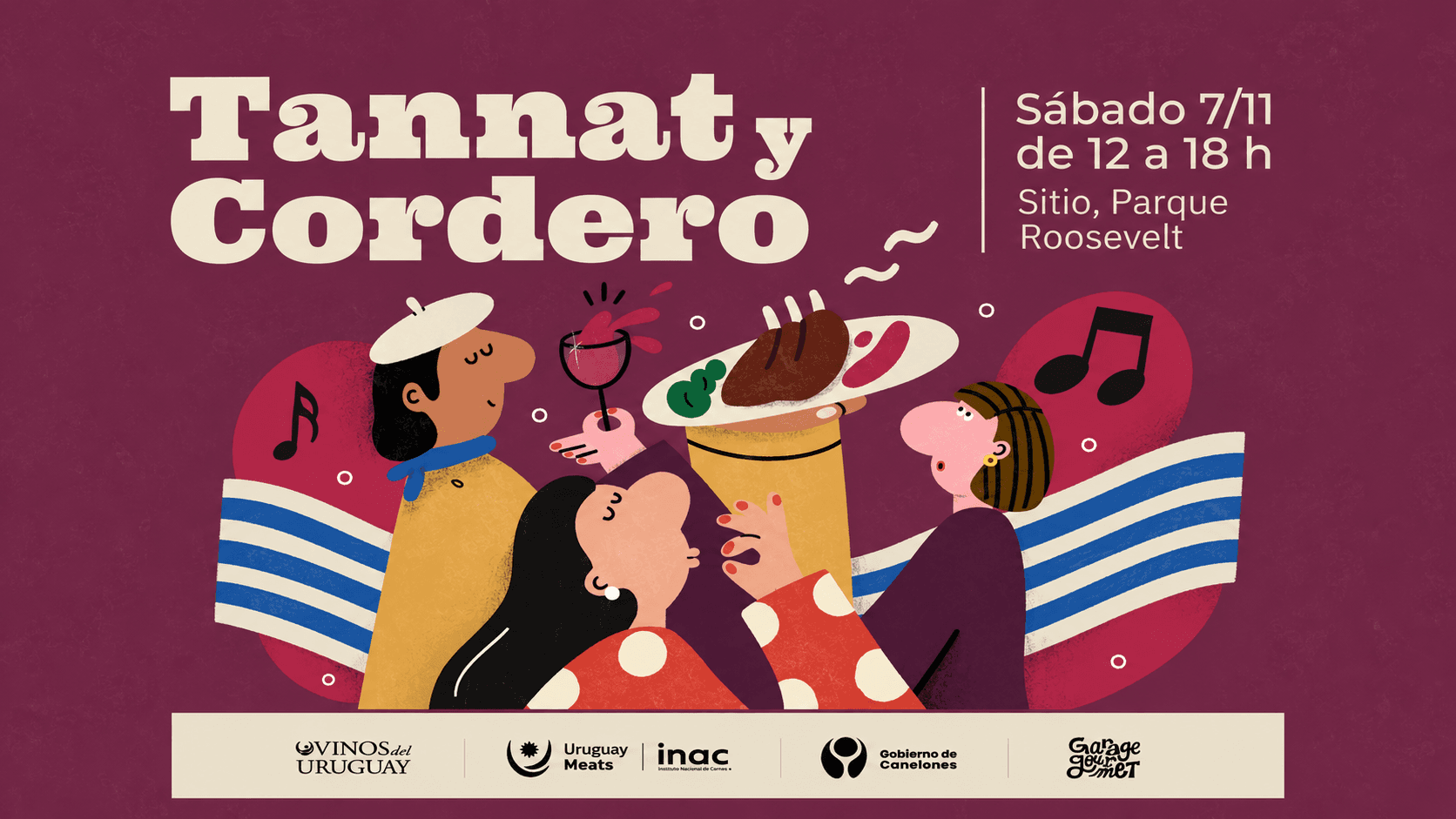 Fiesta del Tannat y el Cordero 2026 en SITIO, Canelones