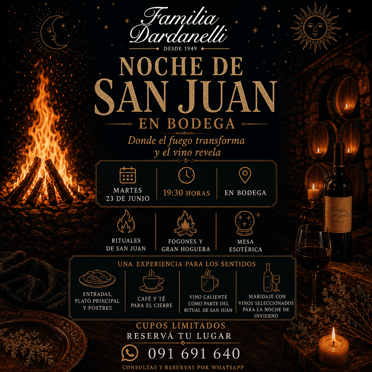 Bodega Familia Dardanelli – Noche de San Juan