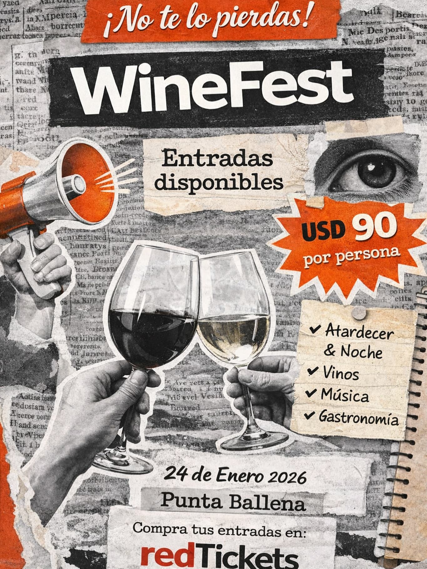 Wine Fest Punta del Este: vinos, sunset y territorio