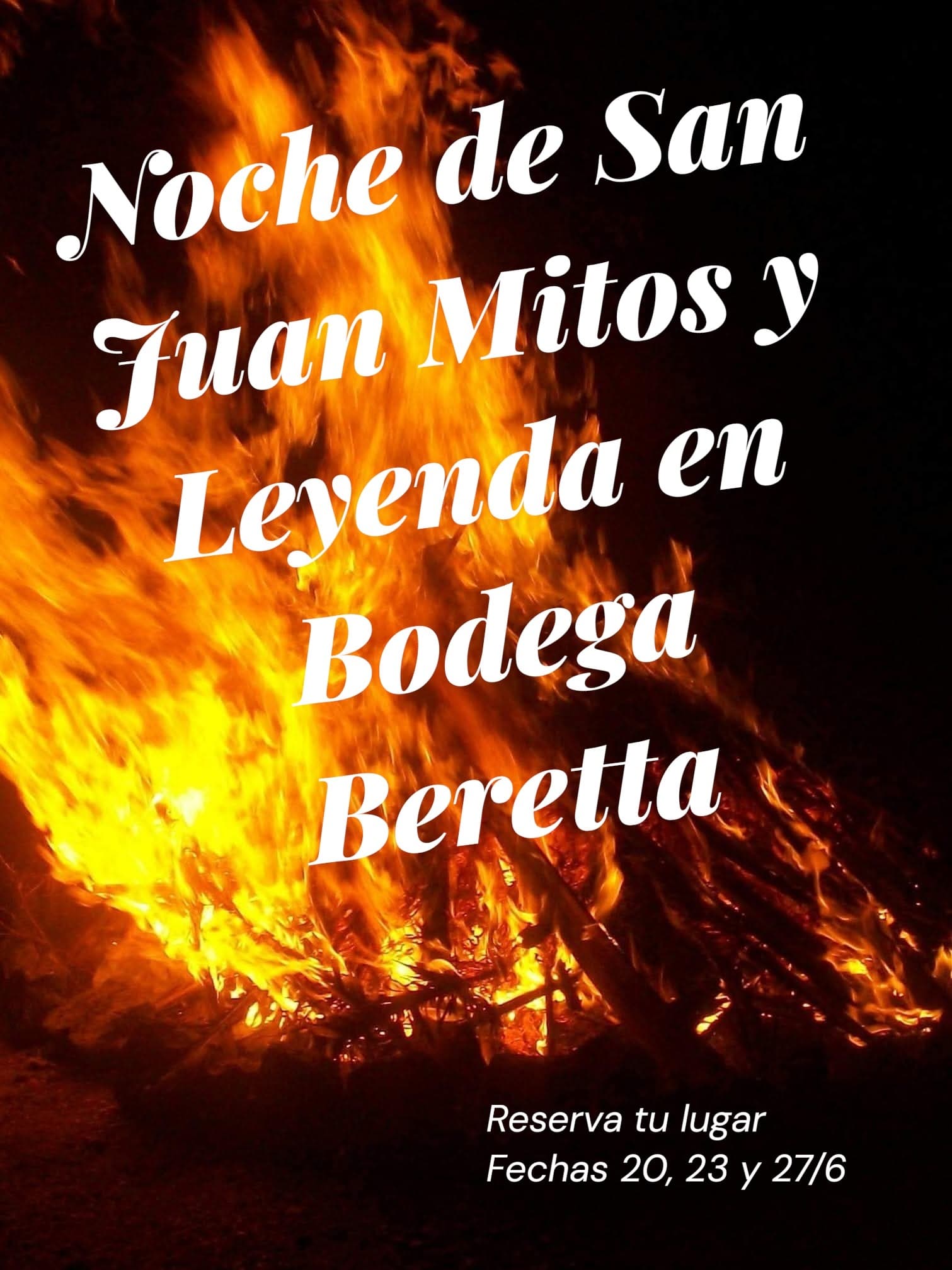 Noche de San Juan en Bodega Beretta 20/06