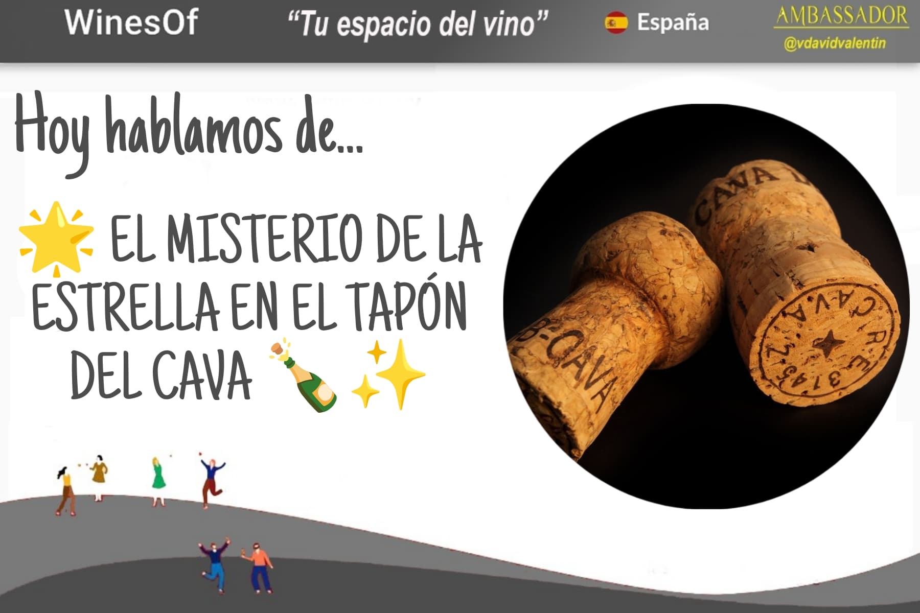 🌟 EL MISTERIO DE LA ESTRELLA EN EL TAPÓN DEL CAVA 🍾✨