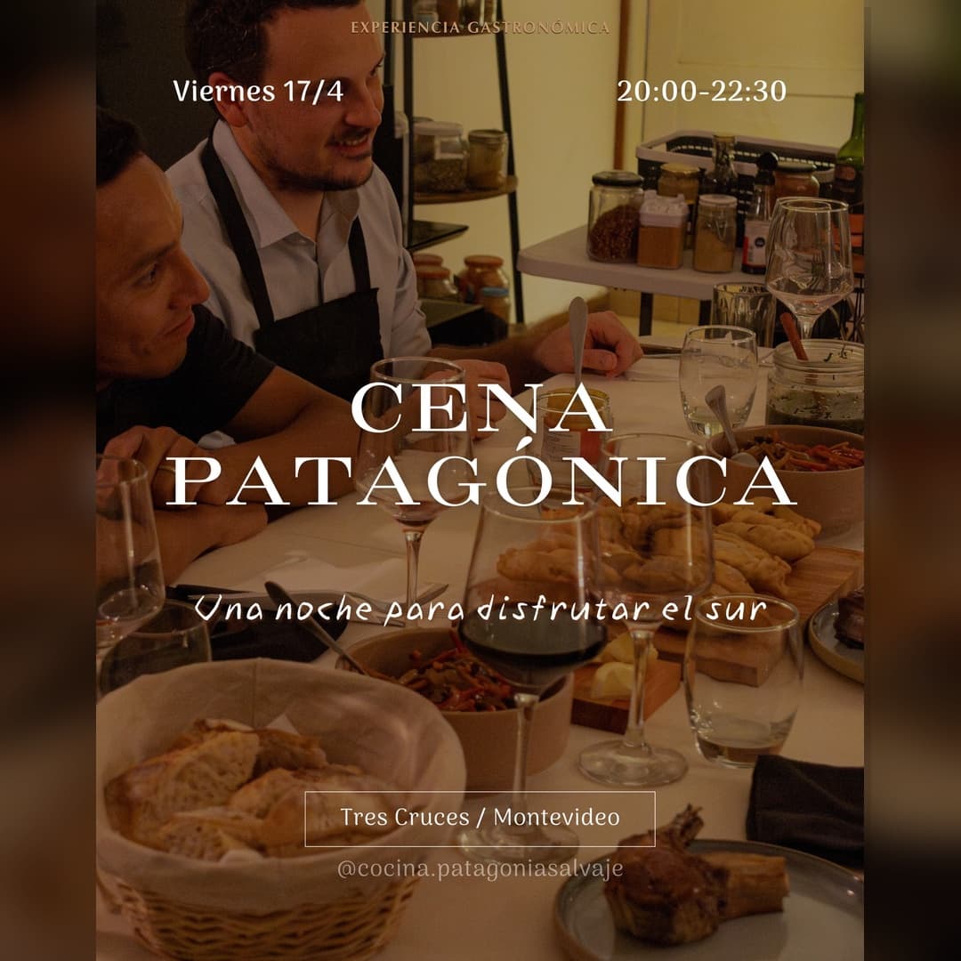 Cocina Patagonia Salvaje presenta su ciclo de Cena Patagónica 13/06