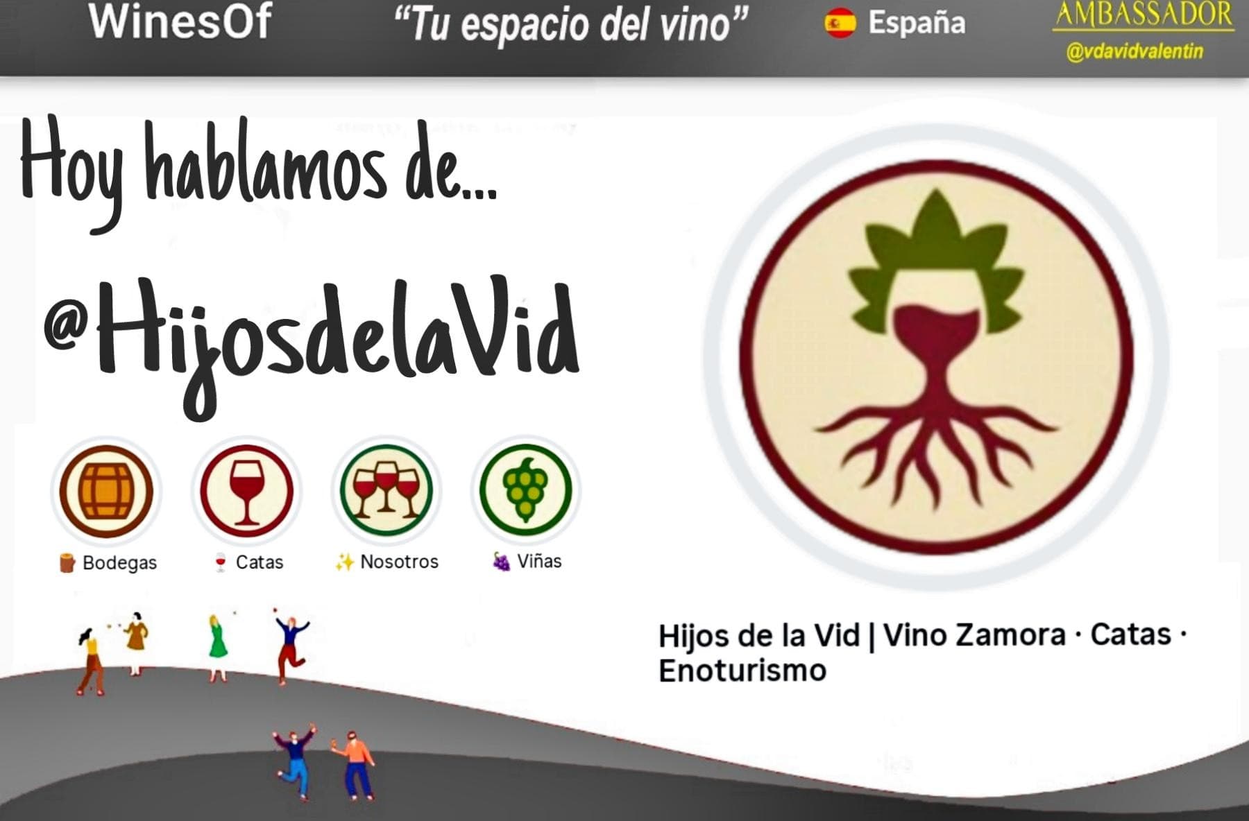 “Cuando el vino se aprende entre amigos: mi admiración por Hijos de la Vid”