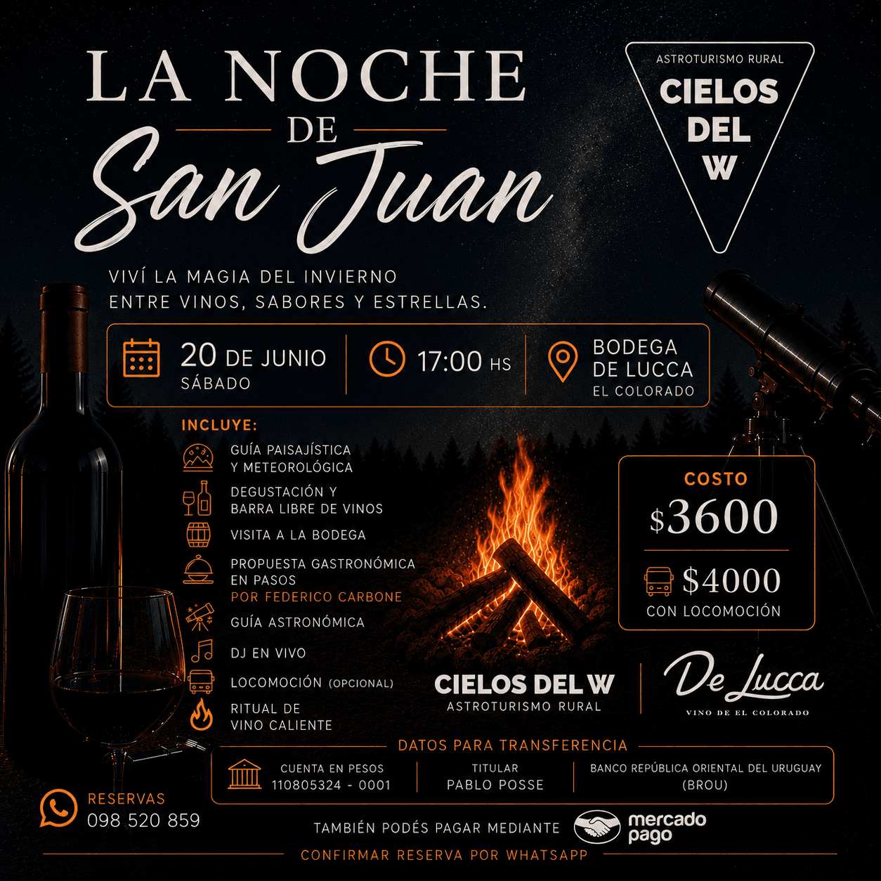Bodega De Lucca – La Noche de San Juan
