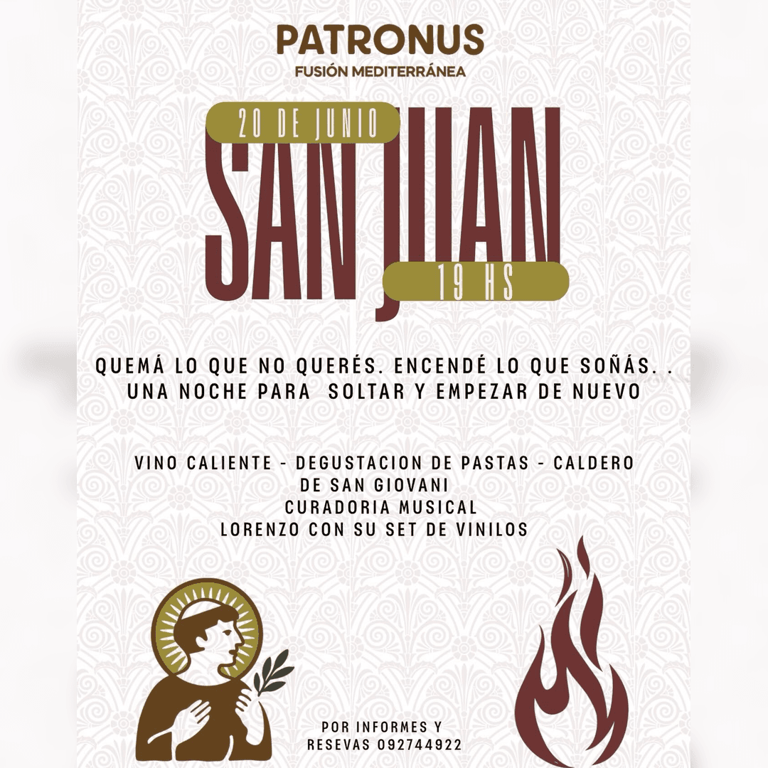 🍷🔥 Noche de San Juan en Patronus Fusión