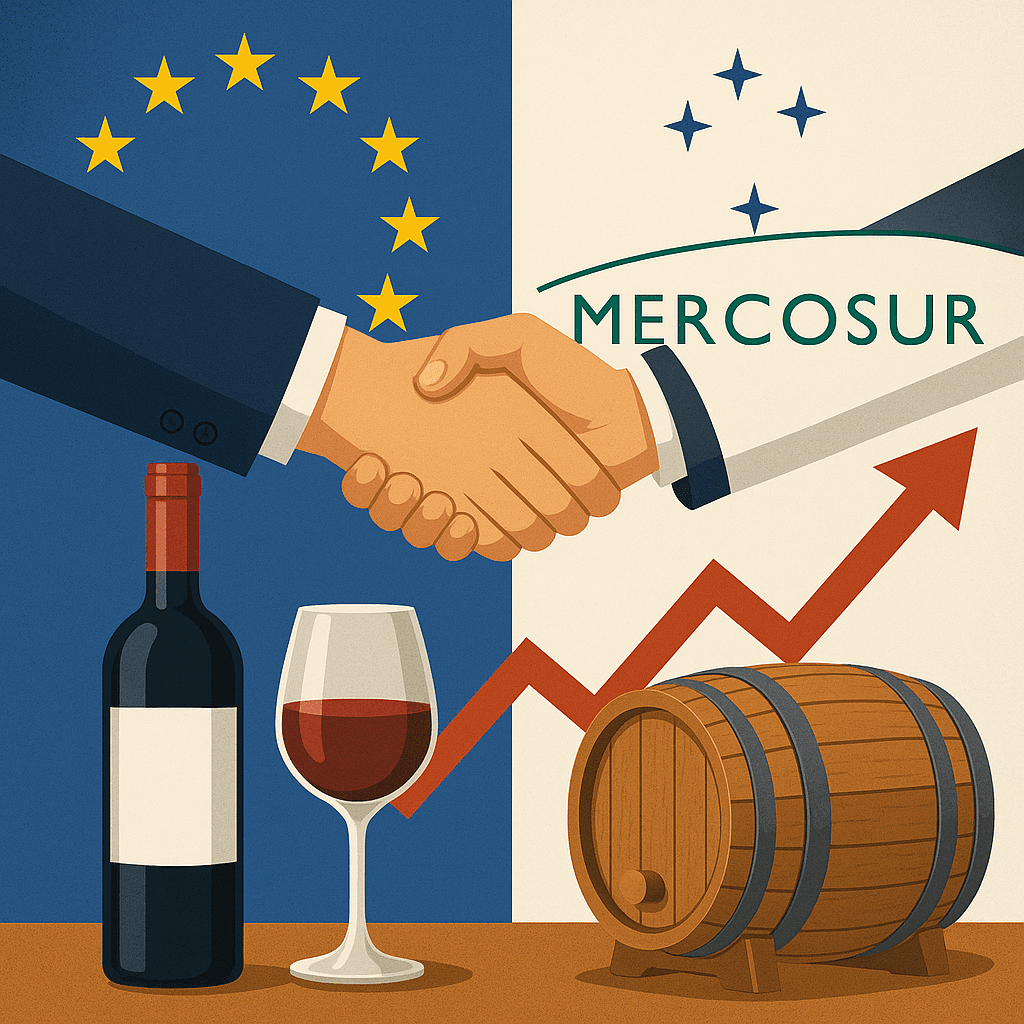 Acuerdo UE-Mercosur: impacto en el vino europeo y latinoamericano