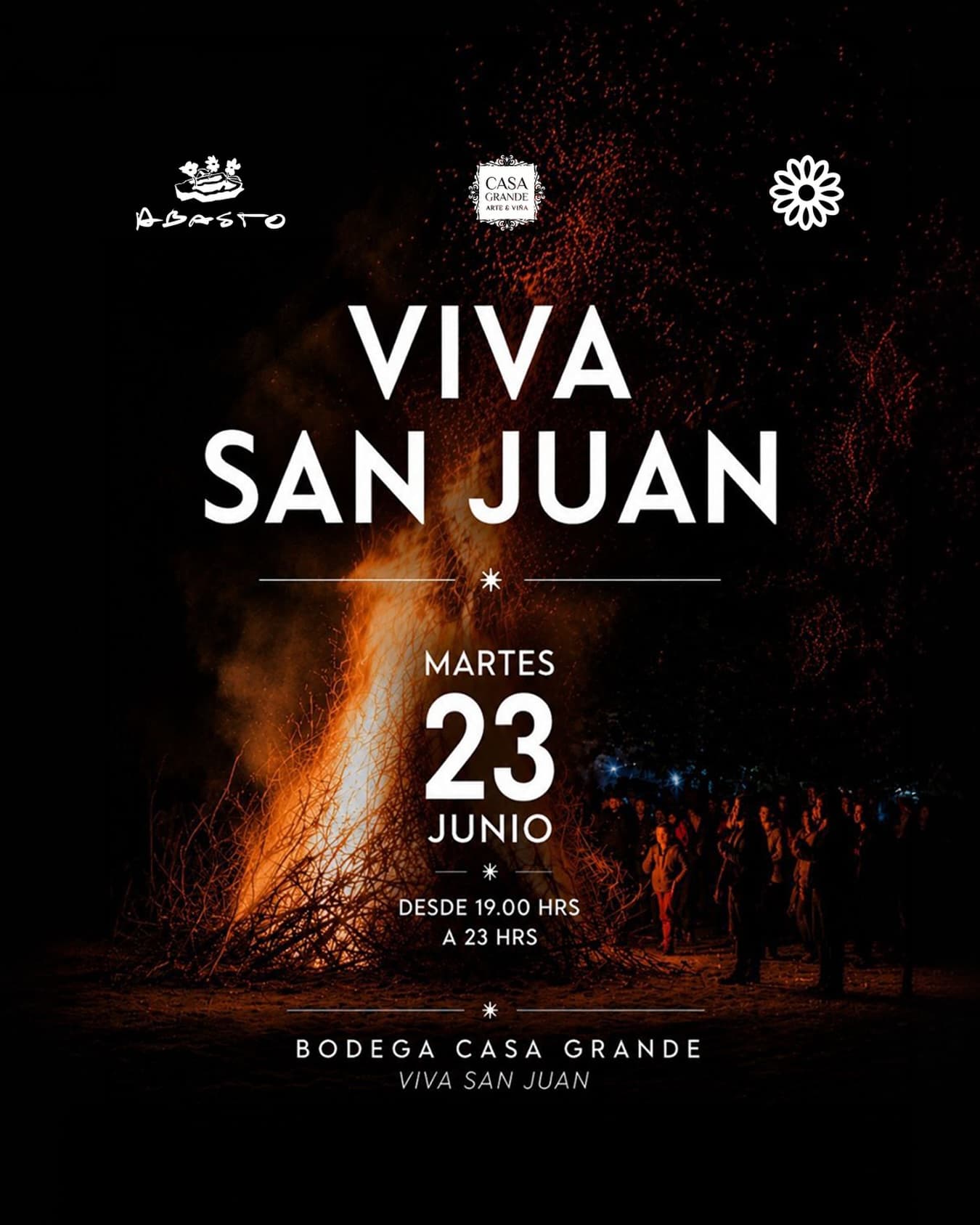 NOCHE DE SAN JUAN EN BODEGA CASA GRANDE🔥
