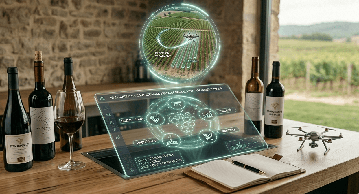 El brindis digital: Por qué el futuro del vino ya no solo depende del terruño