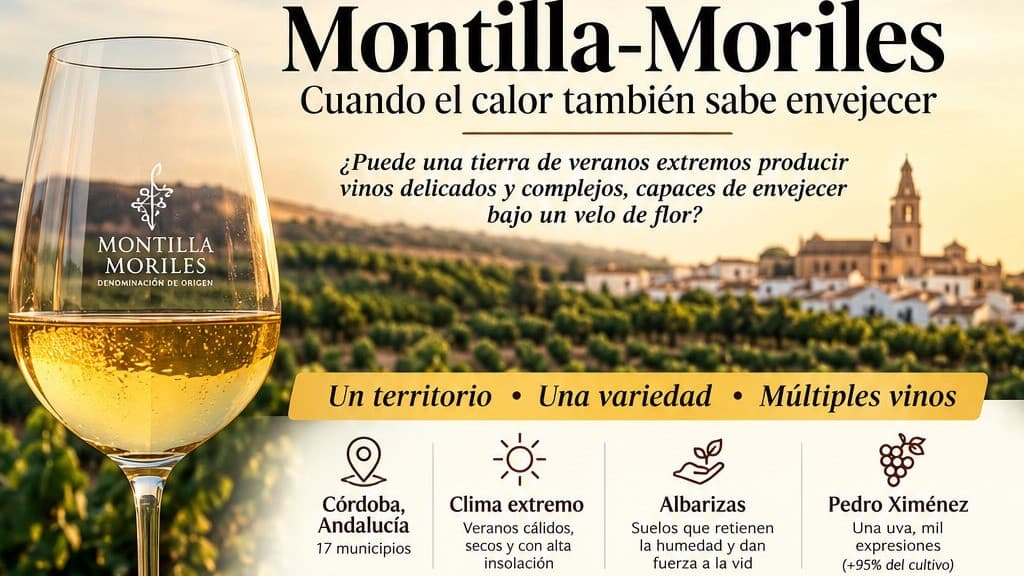 🍷 MONTILLA-MORILES: CUANDO EL CALOR TAMBIÉN SABE ENVEJECER